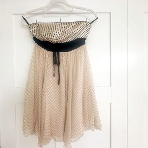 Bebe Strapless Party Dress